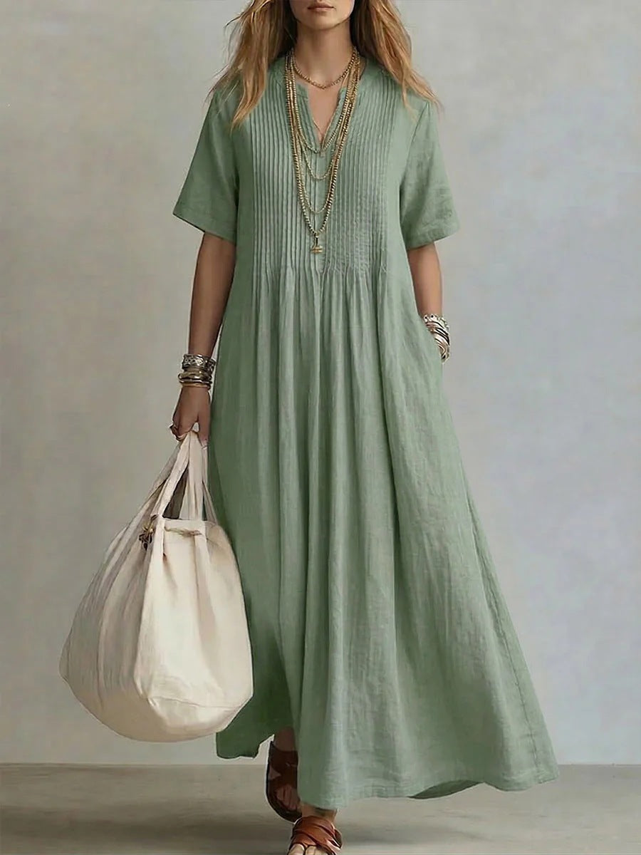 Chiffon Floral Maxi Dress