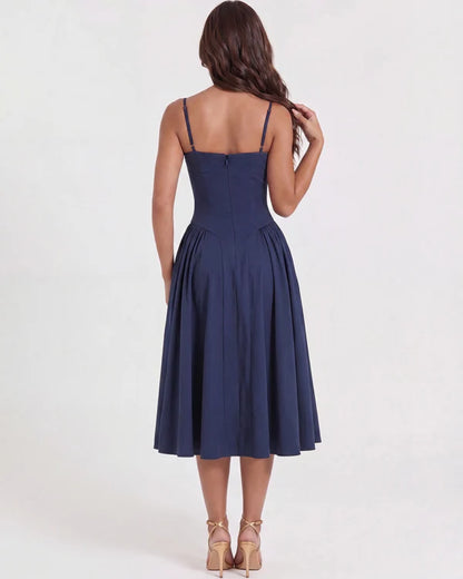 Palace Maxi Dress with Spaghetti Straps