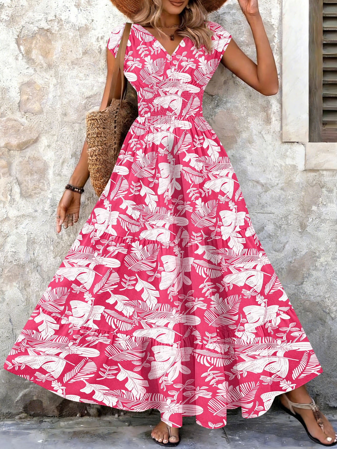 Amelia Retro Floral Dress