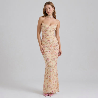 Womens Tube Top and Pencil Skirt Set