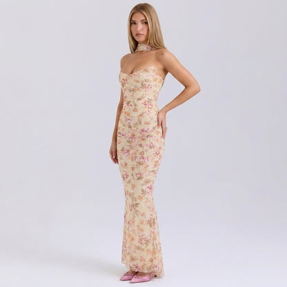 Womens Tube Top and Pencil Skirt Set
