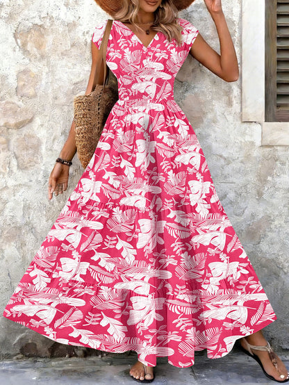 Amelia Retro Floral Dress