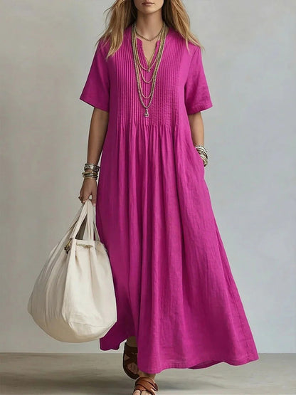 Chiffon Floral Maxi Dress